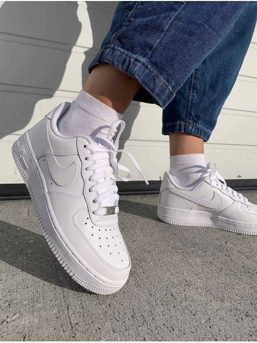 Кроссовки Air Force 1 белые