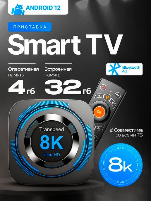 DaviGames | Смарт приставка для телевизора цифровая smart tv