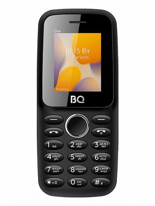 BQ | Кнопочный телефон мобильный 1800L One Black