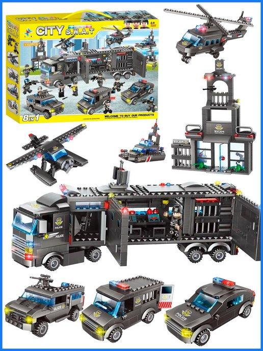LEGO | Конструктор Сити Полицейский участок 8 в 1,Аналог