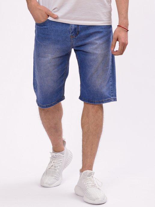 Шорты мужские джинсовые прямые летние