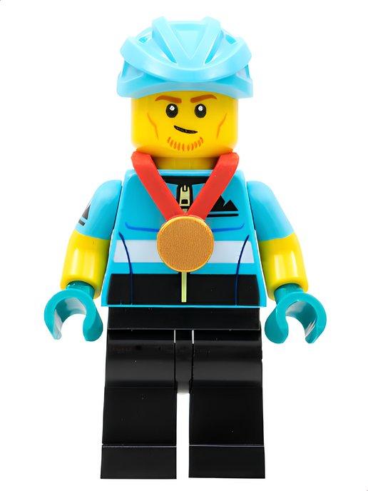 Минифигурка LEGO Wheelchair Racer, Series 22 (Minifigure