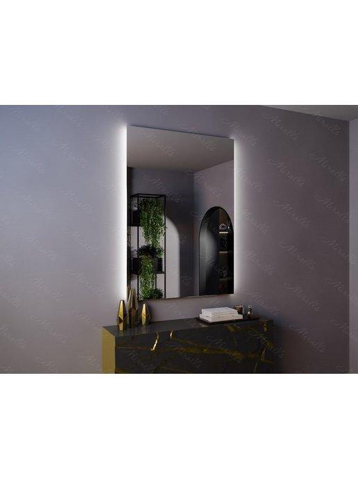 Miralls | Зеркало с вертикальной подсветкой 40x80 см Alcor