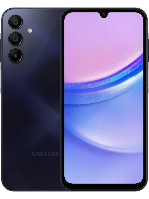 Смартфон Galaxy A15 8 ГБ 256 ГБ, темно-синий