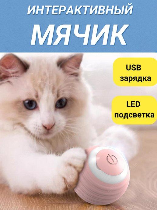 Мячик интерактивный для кошек и маленьких собак