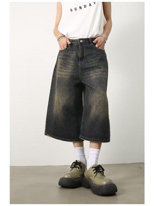 Jaded джинсовые широкие шорты бермуды y2k багги sk8 трубы