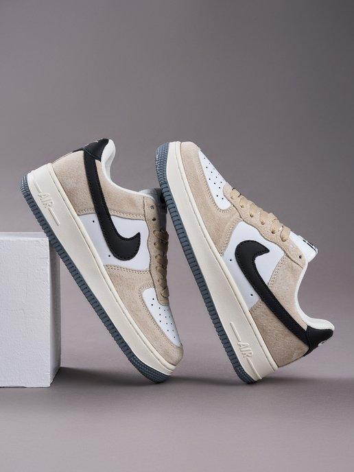 Кроссовки летние Air Force 1 форсы кеды