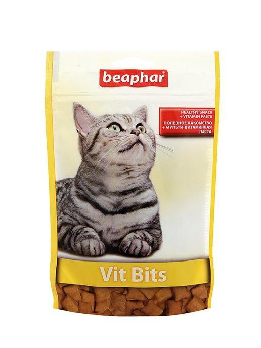 Беафар Подушечки с мультивитаминной пастой для кошек, 35 гр