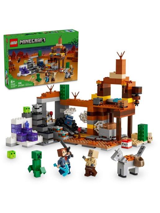 Конструктор LEGO Minecraft 21263 Шахта Бесплодных земель