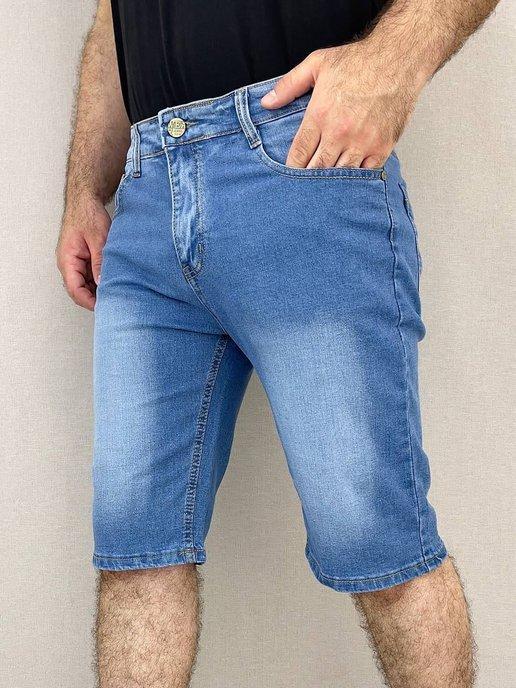Шорты джинсовые бриджи рваные