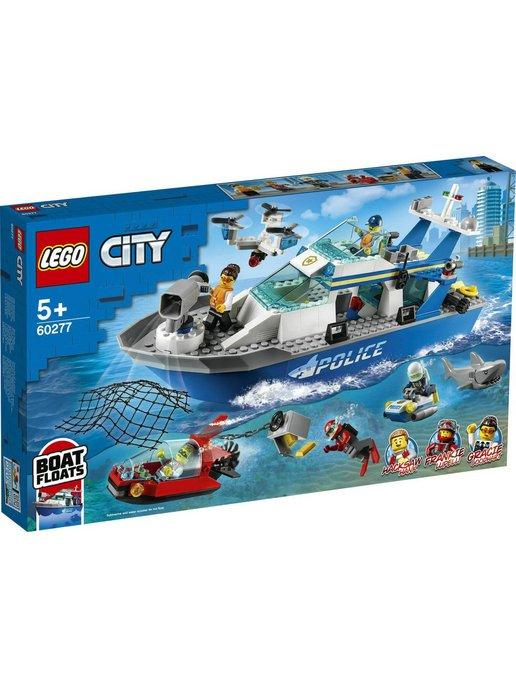 Конструктор LEGO City Police 60277 Катер полицейского