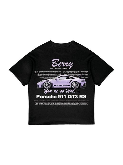 Футболка с принтом y2k Porsche 911