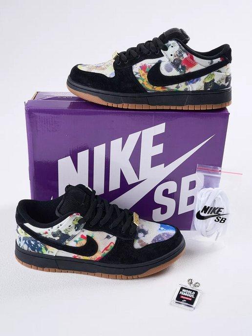 Кроссовки SB Dunk Low x Supreme Rammellzee