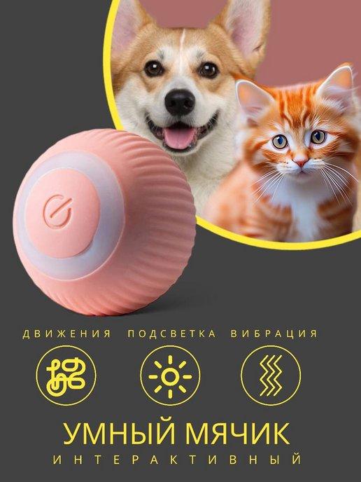 Игрушка для кошек интерактивная мячик
