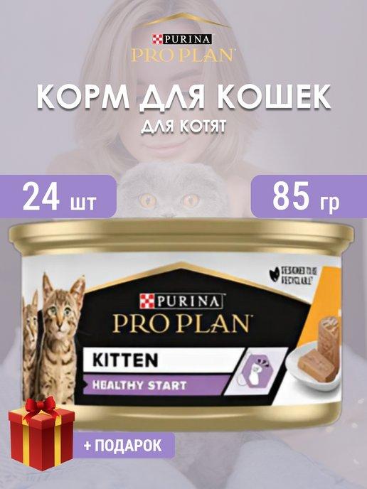 Влажный корм для котят Kitten 24 шт