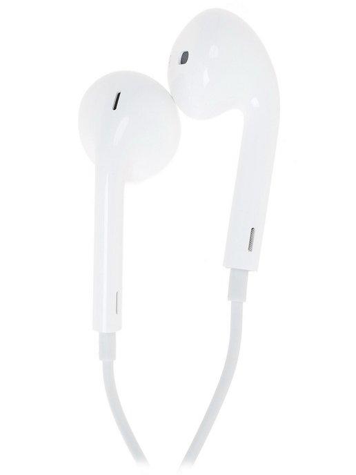 Проводная гарнитура Apple EarPods (3.5 mm) белый