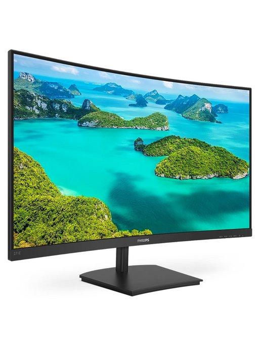 Монитор 27" Черный VA curved 1920x1080 (271E1SCA)