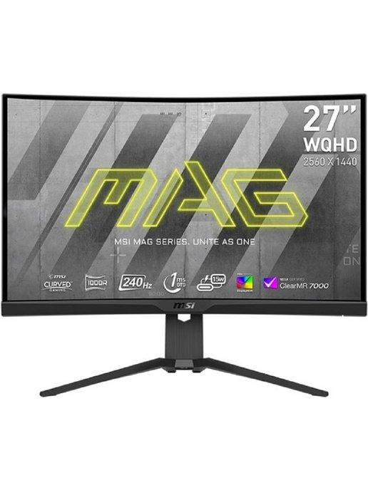 Монитор 27" MAG 275CQRXF черный VA LED 1ms 16 9 HDMI пол