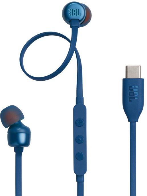 Проводные внутриканальные наушники Tune 310C USB-C Blue