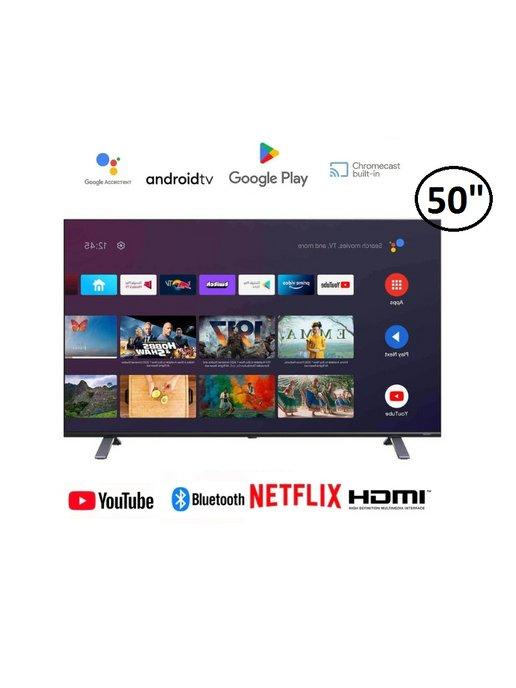 Cмарт телевизор 50 дюйма Ultra HD, Wi-Fi