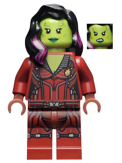 Минифигурка Lego Gamora, Dark Red Suit sh124 N