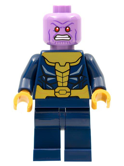 Минифигурка Lego Thanos - Dark Blue Legs Plain, Arms sh7