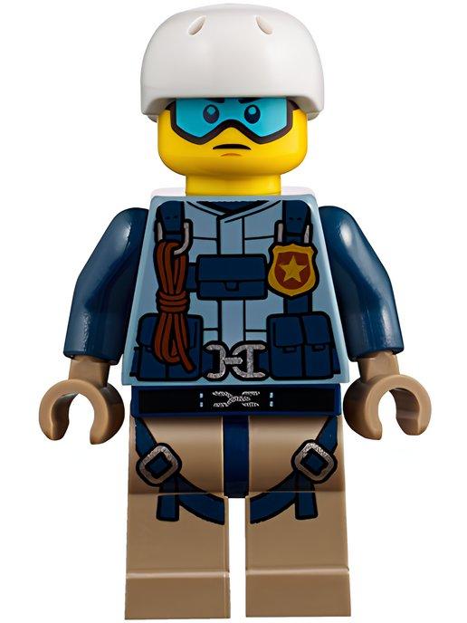 Минифигурка Lego Mountain Police - Officer Male, Jacket w