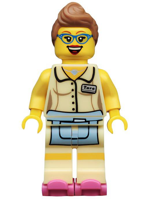 Минифигурка LEGO Diner Waitress, Series 11 col175