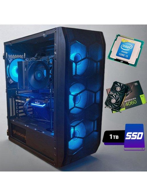 Системный блок Intel Core i5-12400F, NVIDIA GeForce RTX 4060