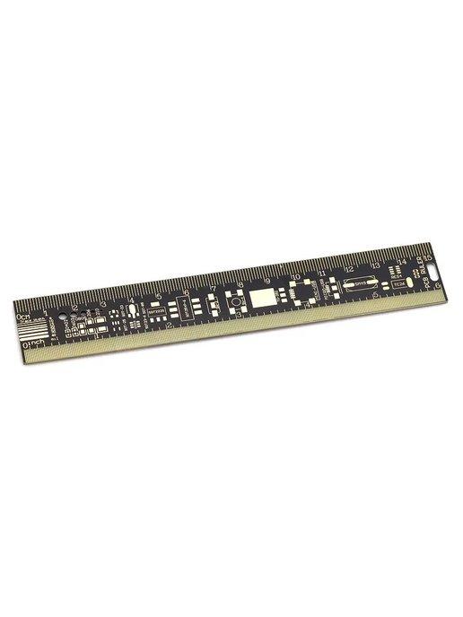 Линейка радиолюбителя для инженера-разработчика PCB Ruler 15