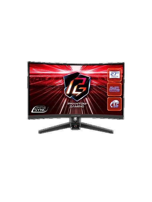 Монитор Phantom Gaming 27" VA, 240Гц. 1мс, Curved 1500R