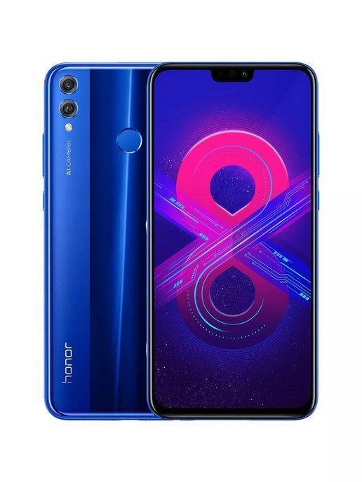 Honor 8X 6 128 Gb синий