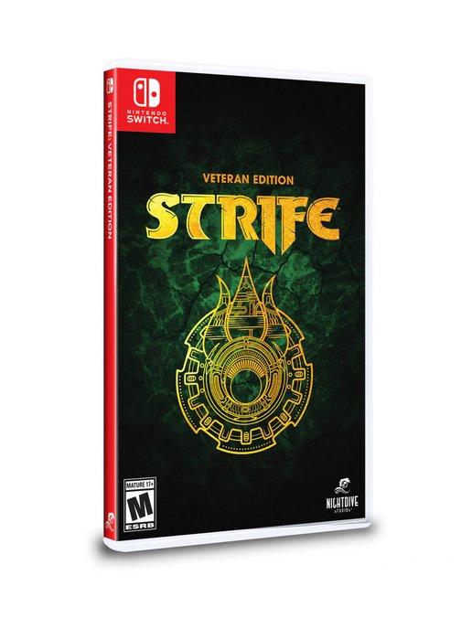 Игра Strife Veteran Edition (Switch картридж)