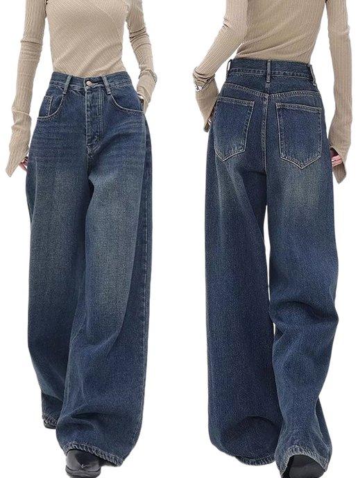 Джинсы широкие багги y2k трубы baggy jeans бэгги оверсайз