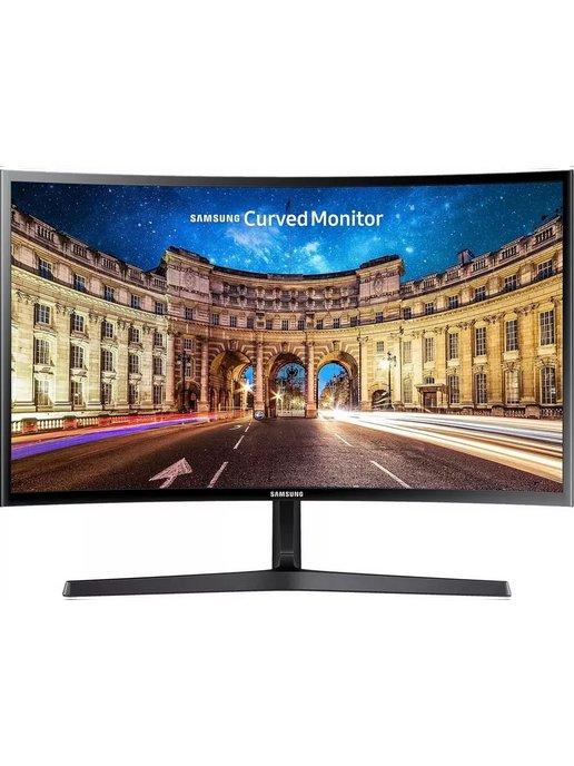 Монитор 27" Samsung LC27F396FHI MVA 60 Гц черный