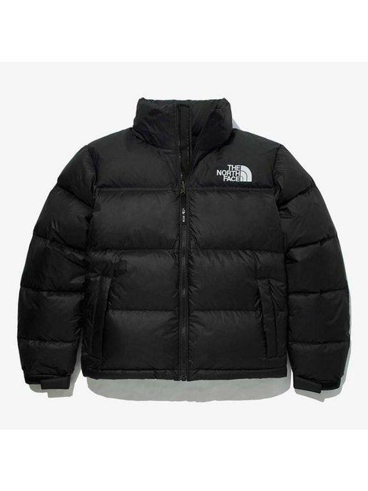 брендовая укороченная зимняя куртка TNF