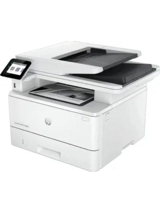 МФУ лазерный LaserJet Pro 4103fdw черно-белая печать, A4