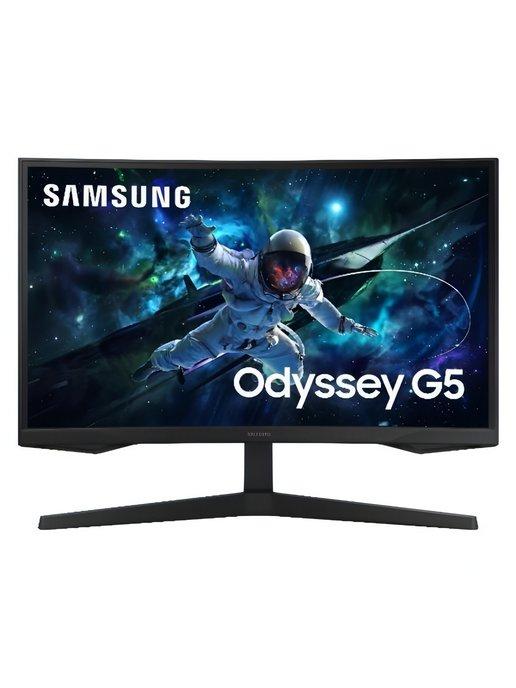 Монитор Odyssey G5 27" VA 2560x1440 165Гц черный(S27CG550EI)