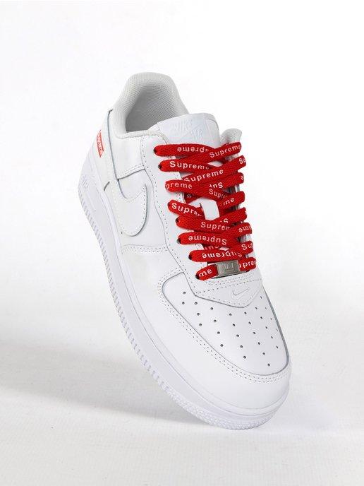 Кроссовки A280 AIR FORCE 1 LOW SUPREME WHITE