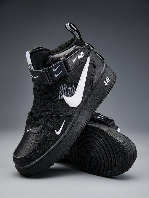 Женские и мужские кроссовки Air Force 1 Mid