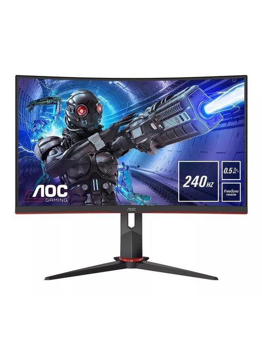 Монитор 27" Gaming C27G2ZU черный красный