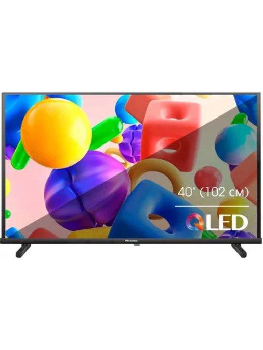 40" Телевизор 40A5KQ, QLED, FULL HD, черный, СМАРТ