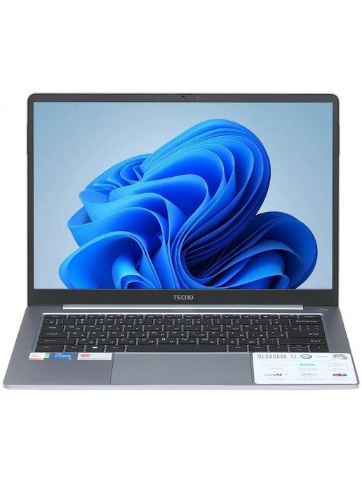 14.1" Ноутбук MEGABOOK T1 i5-1155G7,16 ГБ, SSD 512 ГБ