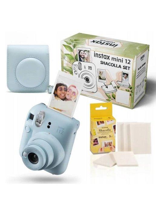 Моментальная фотокамера Instax Mini 12 Shacolla Set