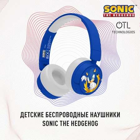 Наушники беспроводные OTL Technologies детские Sonic the Hedgehog синие