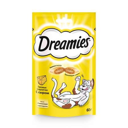 Dreamies | Лакомство для кошек Dreamies подушечки c сыром 60г