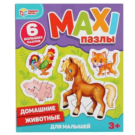 Набор пазлов Умные Игры Домашние животные. Для малышей 6 шт 308413