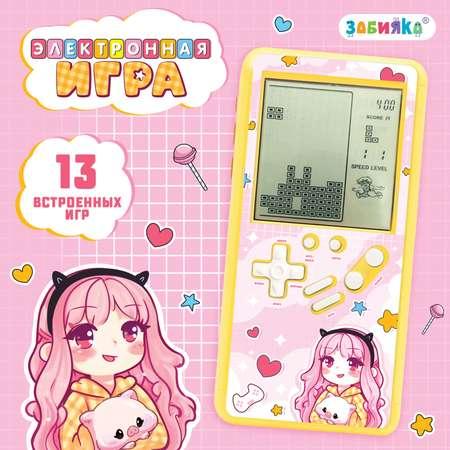 Электронная игра Zabiaka 13 встроенных игр