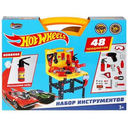 Набор инструментов в чемодане Играем вместе Hot Wheels 48 предметов