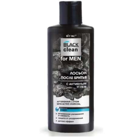 Лосьон после бритья ВИТЭКС Black Clean For Men с активным углем 150 мл